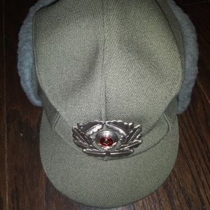 Soviet Union army officer's  winter hat size small